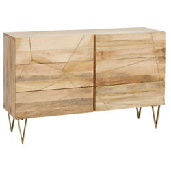 Roar + Rabbit for west elm Geo Inlay 6 Drawer Chest